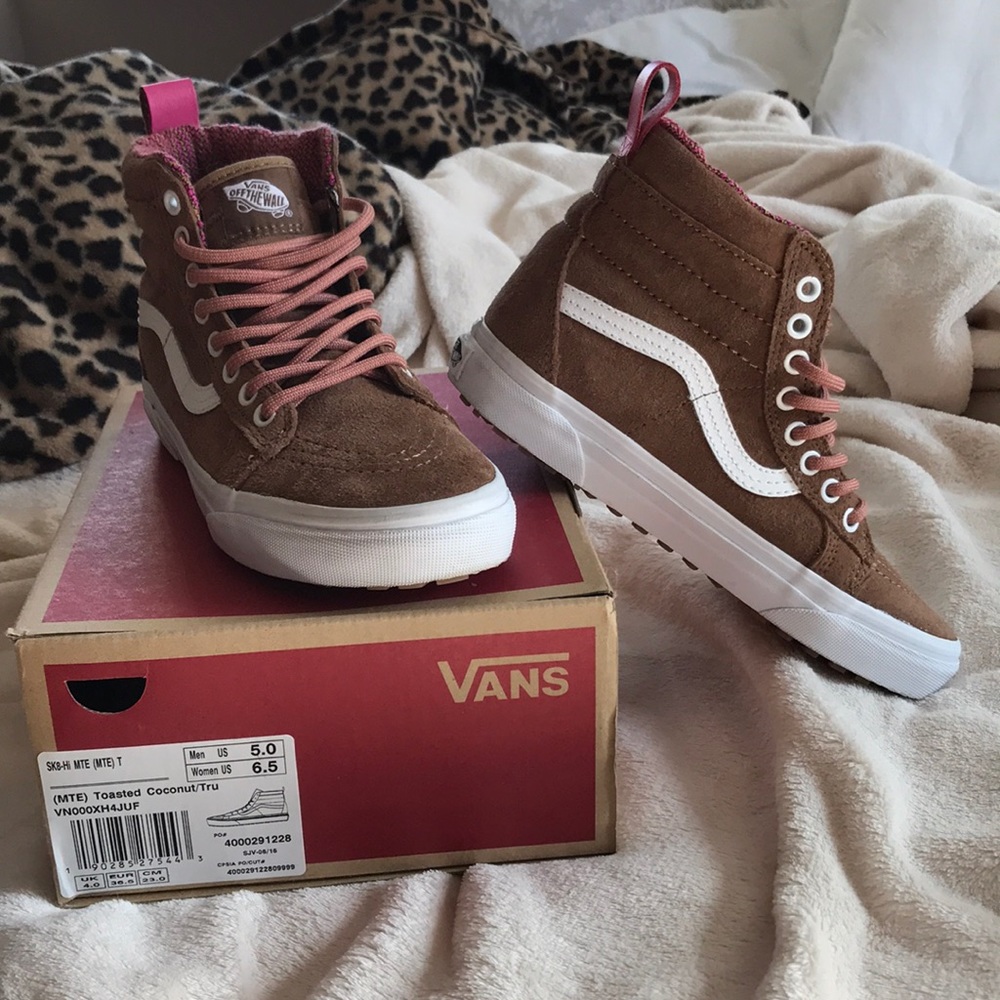 Vans high top sneakers